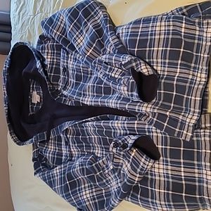 Ll bean hooded flannel